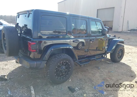 2021 Jeep Wrangler 4Xe Unlimited Sahara 4X4 z USA, uszkodzony, nr VIN 1C4JJXP62MW843463